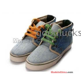 Free shipping New  shoes men's shoes han edition leisure denim male boots     