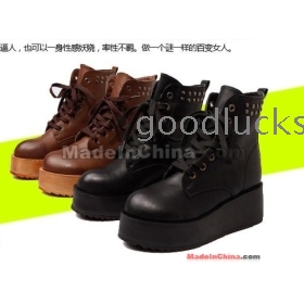 2011 han edition quality goods large base shoe baba shoe short boots  boots locomotive boots female high boots for shoes