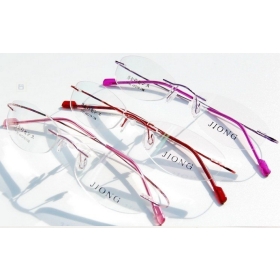 Fashion rimless optical frame,metal eyewear frame, alloy glasses frame/ handmade eyeglasses frames in high quality accept mixed colors order