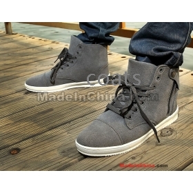 Man in British tide male boots boots han sells men's boots tall canister boots men's boots fashion boots       