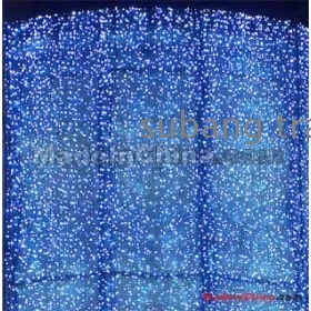 Free shipping 1pcs/lot 1000 LED lights 10m×3m Curtain Lights,Christmas ornament light,Flash LED Colored lights,Fairy light wedding light