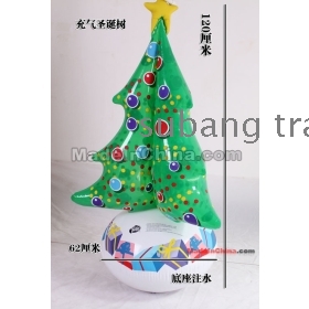 Trasporto libero 5pcs/lot 120 centimetri 47 '' gonfiabile albero di natale, blow-up albero di Natale , Balloon Natale , addobbi natalizi , Secret Santa Regali