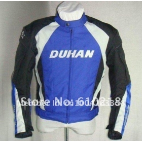 gratis verzending DUHAN Mannen Motor Oxford Jacket Motorcycle Jacket Racing Jacket Motocross jas , Racer jassen zwart ww