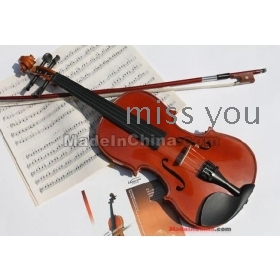 Tutto in legno massello a mano luce principiante violino pratica new 2012