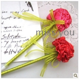 South Korea UMI in teacher's day gift ideas carnation flowers lovely practical black ballpoint pen 