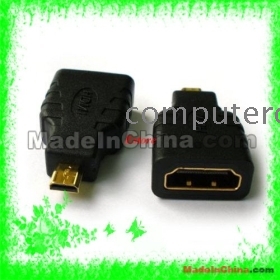 Free Shipping+50pcs/lot Micro HDMI to HDMI adapter for  EVO 4G,XT800 Droid X