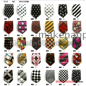 Foreign trade han edition printing emulation silk tie baby tie 30 children tie of wholesale spot