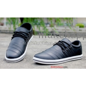 Man recreational shoe BanXie British male new winter shoes pointed tide shoes han edition business men's recreational leather shoes