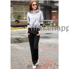 Chun xia hold new lady han edition even cap set of  of female money large pockets of leisure suit sportswear