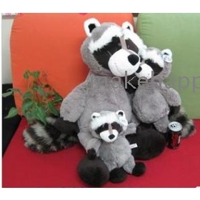 Doll plush toys lovely civets in a raccoon