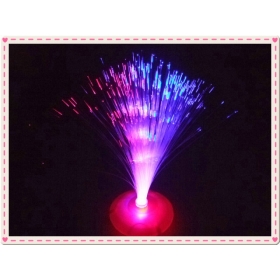 Bælte rose farverige optisk fiber lampe medført fiberoptiske lys mantianxing lille natlys flash dekoration fiberoptiske blomst optisk fiber lampe bryllup forsyninger optiske fibre blomst KTV- leverancer