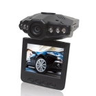 F198 Car black box with 6LED night vision 2.5 TFT LCD screen 120 degree angel 270 degree rotating CAR DVR 