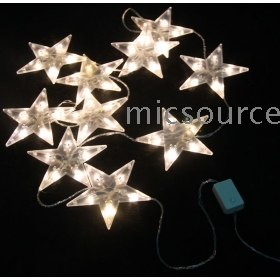 New 5m star LED lantern colorful string 40LED 8 modes Christmas Lights windows decorative lights 8 color Free Shipping