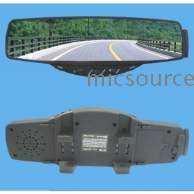 CK88 Bluetooth Zrcadlo Car Kit + Bezdrátová sluchátka , Bluetooth handsfree sada do auta , Bluetooth zpětné zrcátko s FM vysílač , LCD anglické jméno a telefonní číslo Display doprava zdarma