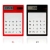 200 blu nero rosso nota di vendita caldo verde di grado energia calcolatrice piccola calcolatrice solare portatile ultra -sottile carta superiore