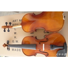 006 hot selling orange lovely birthday present ukulele fiddle children's toy small fiddle 