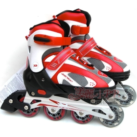 099 S-M-L size cheap children adult amusement body building flash skating shoes 