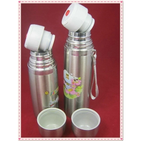Free shipping! stainless steel 301-400ml top grade thermos cup.100%Reputation Guarantee  holding water good gift vacuum Stainless steel cup beautiful cartoon type 