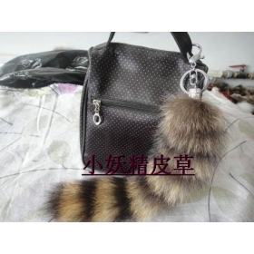 699 $ modni siva smeđa lisičji rep mobitela lanca torba visi čari fur rep privjesak fur privjesak privjesak fox fur rep torba za privjesak