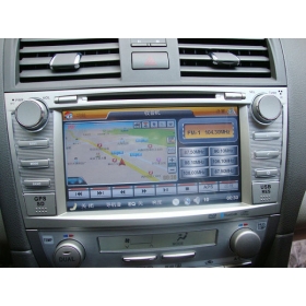 8 inch 2-DIN digital  screen TFT LCD display CAR DVD PLAYER WITH GPS FOR  CAMRY MP4 VCD