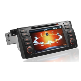 7inch מכונית נגן DVD עם מסך מגע עבור BMW E46 GPS DVB-T TMC