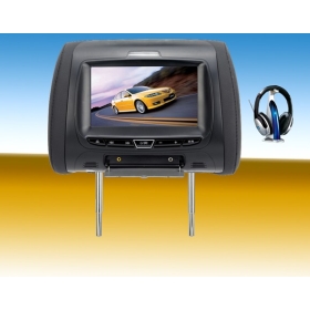 free shipping Car Headrest With  Monitor  7 inch HD Digital screen  TV 480*234 Pixels  Freight discount