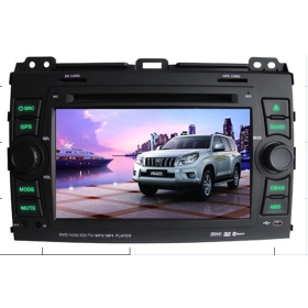 7inch 2 - DIN Lecteur DVD AVEC LE GPS POUR TOYOTA PRADO 2004-2009