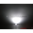 free shipping New 3mm Flat Top White led, 4000mcd 100PCS/lot