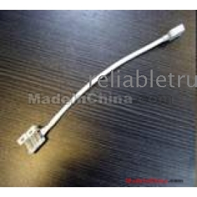 RGB Led Streifen-Verbindungsstück für SMD 5050 LED-Streifen RGB No Need Löten Weiß 100pcs/lot