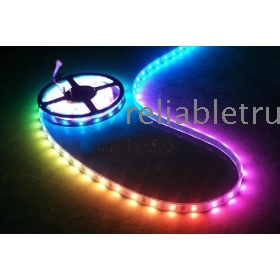 Reliabletrust:DHL Free 10M 2roll  color RGB Program IC LED Strip With 94functions controller+Free LED Adapter  12V 6A Top quality