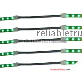 Led Strip Connector For 8mm or 10mm single color or RGB Led strip in 15cm Long Wire No Need Solder free shipping