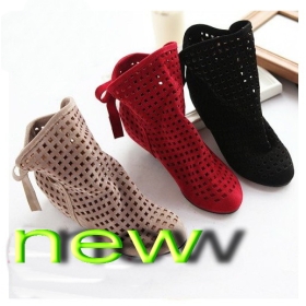ladies sandals, grapes slippers+inside HEIGHTEN shoes, nets hole boots(size can be customize) 