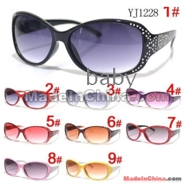 Glasses 2012 new sunglasses roses Fangzuan female models fashion sunglasses ( nine colors)