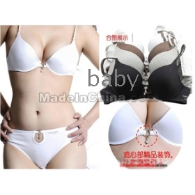 Woman girls bra set new before hold up bra suit,Sexy ladies bra gather adjustable body shaping underwear clothing