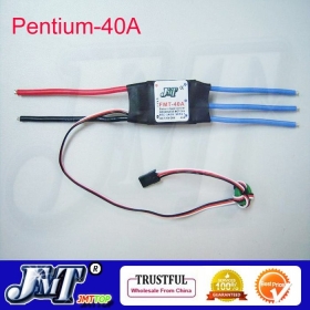 F01340 JMT Pentium - 40A Brushless ESC 40A Regulátory otáček pro RC vrtulník letadla , Funkce stejná jako Hobbywing