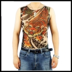 Best Selling Tattoo t-Shirts Sleeveless for Men Tattoo top clothing Promotion gifts -SS13  Free Shipping