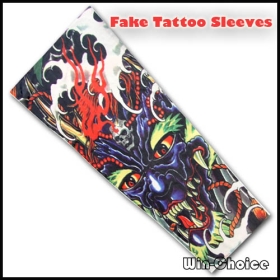 Wholesale 200pcs/lot False Tattoo Sleeves with stylish Arm Tattoos Sleeve ideas Novelty Sleeve tattoo art 