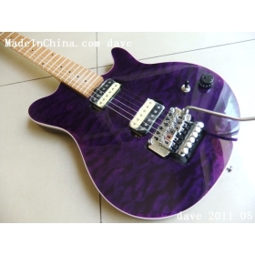 MusicMan electric guitar alder body maple neck in purple