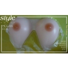 100% silicone material conjoined Teardrop Shape SILICONE BREAST FORMS Artificial breast