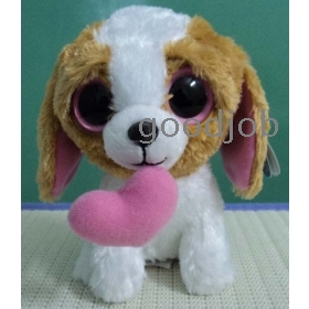 New brand TY love dog Plush Doll Toys ,kids toys,cartoon doll ,car decoration 