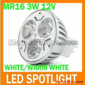 Free shipping 50pcs 3*1W DC12-24V 280-300LM White/warm White 3 LED Bulb Spot Light Lamp Downlight led spotlight