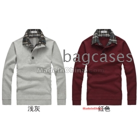 Free shipping woollen sweater2011 men's clothing product qiu dong outfit new holiday two pieces of thick sweater sweate     r