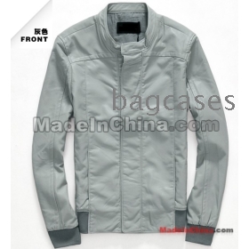 Free shipping Allinyif autumn outfit water  coat man leather jacket LiLing locomotive jacket 3242