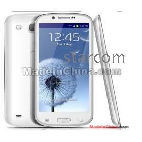 hot i9300 star s9300 mtk6577 android 4.0 smart phone star i9300 4.7 inch multi- screen dual core blue 