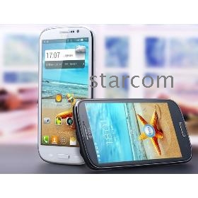 טלפון אנדרואיד גרסה HOT THL W8 + FHD 5 '' FHD מסך MTK6589 1.2GHz ארבע ליבות 1GB 16GB ROM 3G GPS כפול לבן SIM שחור