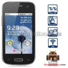Free shipping Y9300+ Android 4.0 Smartphone with 3.5 inch HVGA Screen Dual SIM Smdk4012 1GHz Analog TV