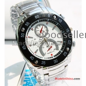 Gratis verzending aanbod persoonlijkheid man met nieuwe bron van elektronische stalen horloge fabriek directe verkoop 144.269