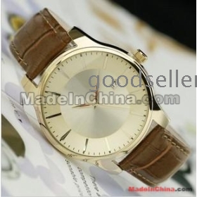 Free shipping Korea juliuss quartz watch man watch fashion circle  of gold