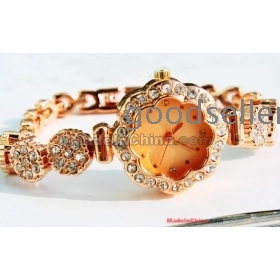 Free shipping supply fashionable new designs high-grade fine surface diamond bracelet table 144692