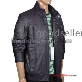 Free shipping 2011 new winter coats LiLing locomotive leather jacket cultivate one's morality cotton jacket man three color coat    